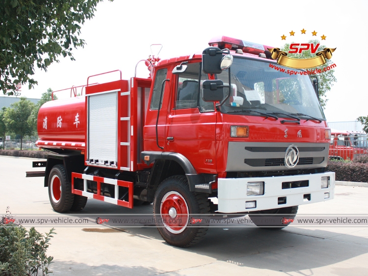6,000 Litres Fire Water Tank Truck Dongfeng-RF